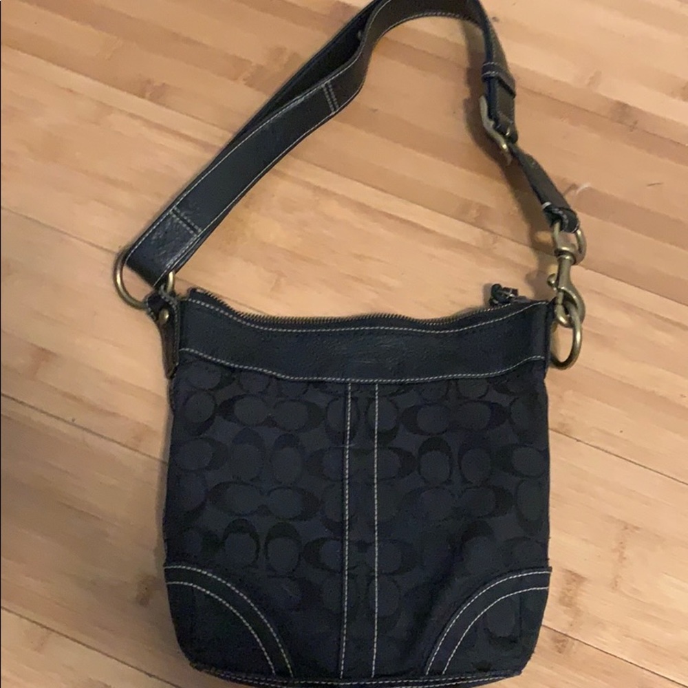 Mae File Crossbody In Signature Canvas Coach Bag - image 6